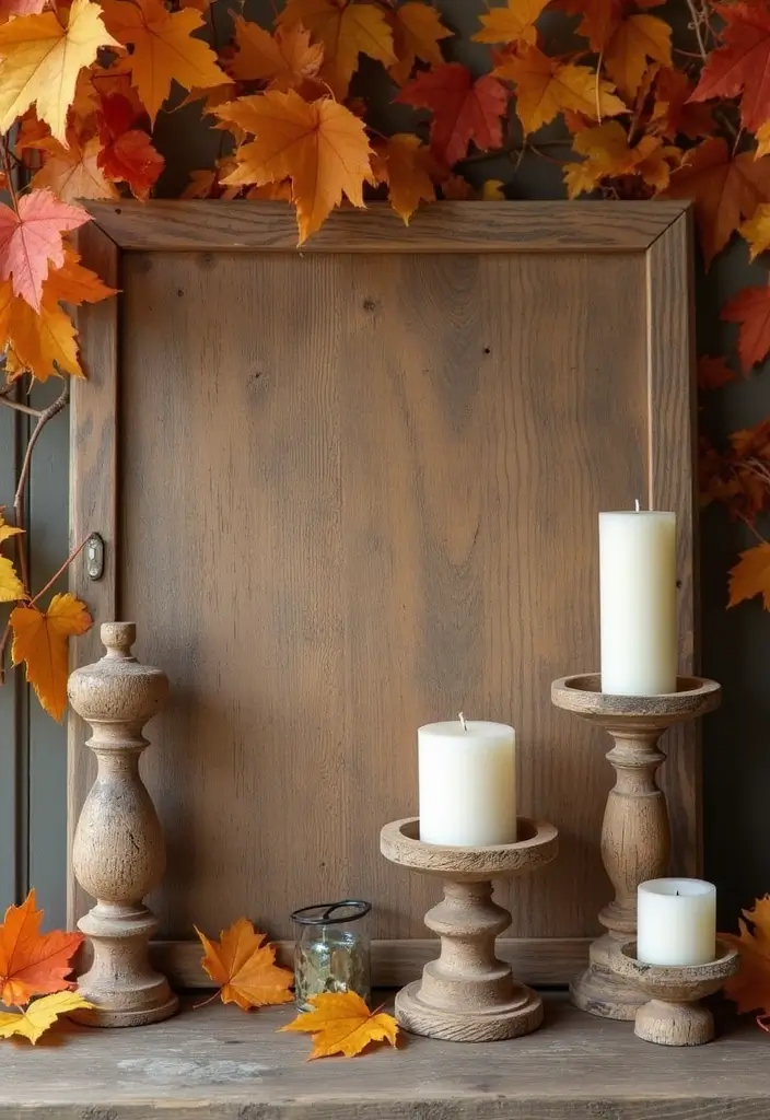 30 Eco-Friendly Fall Decor Ideas for the Home 2024 Trends You’ll Want to Copy - 5. Repurposed Wood Decor