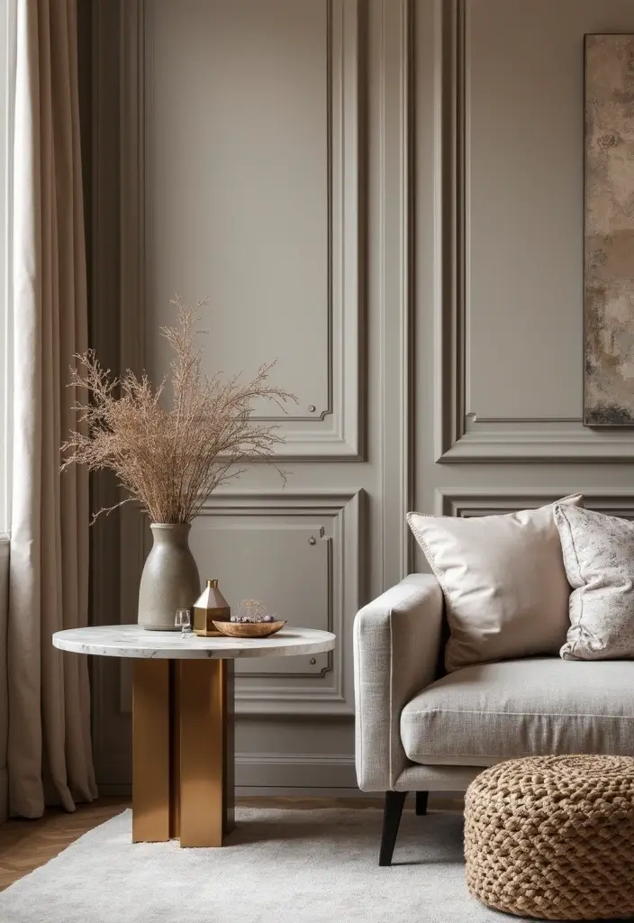 30 Ethnic Home Decor Indian Living Rooms That Tell a Story - 22. The Versatility of Side Tables