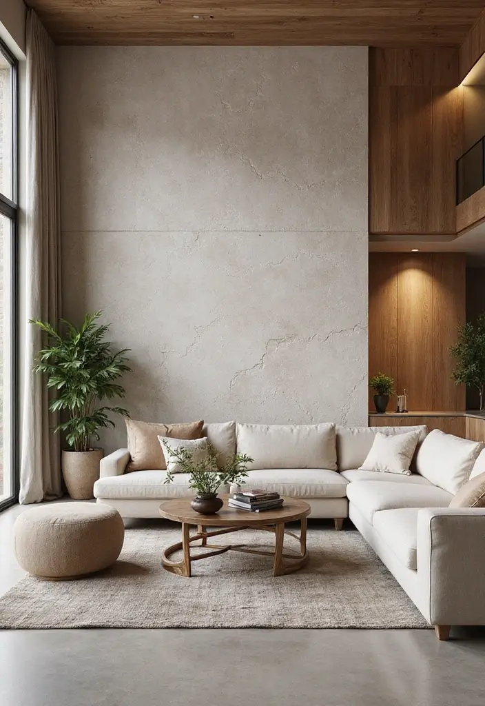 30 Ethnic Home Decor Indian Living Rooms That Tell a Story - 23. Textured Wall Treatments