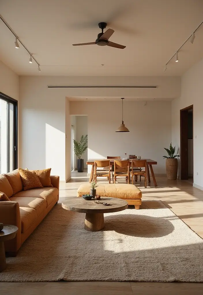 30 Ethnic Home Decor Indian Living Rooms That Tell a Story - 30. Embracing Open Spaces