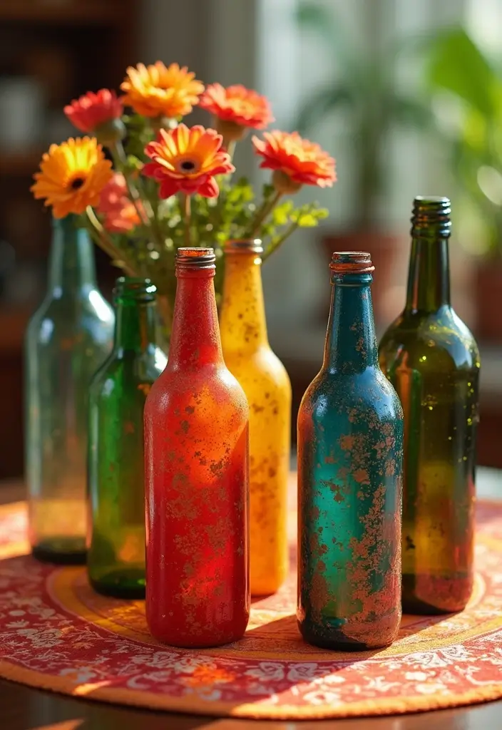 30 Ganesh Decoration Ideas Home Decor DIY for Festive Homes - 6. Upcycled Bottle Ganesh Decor