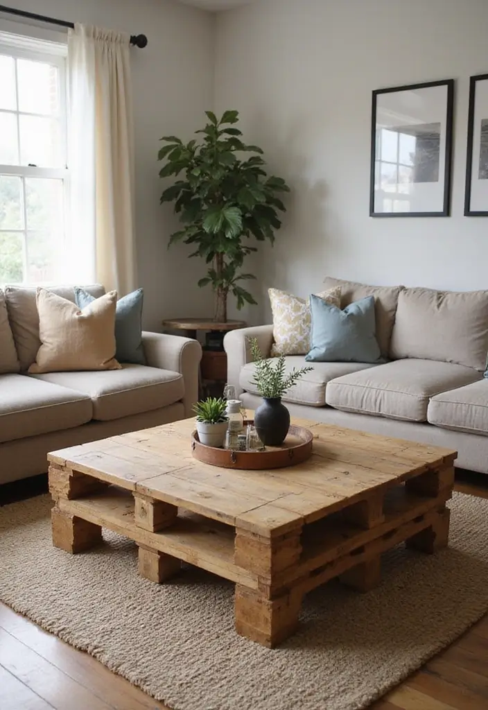 30 Home Decor DIY Ideas Creative Crafts for Every Room - 11. Pallet Coffee Table