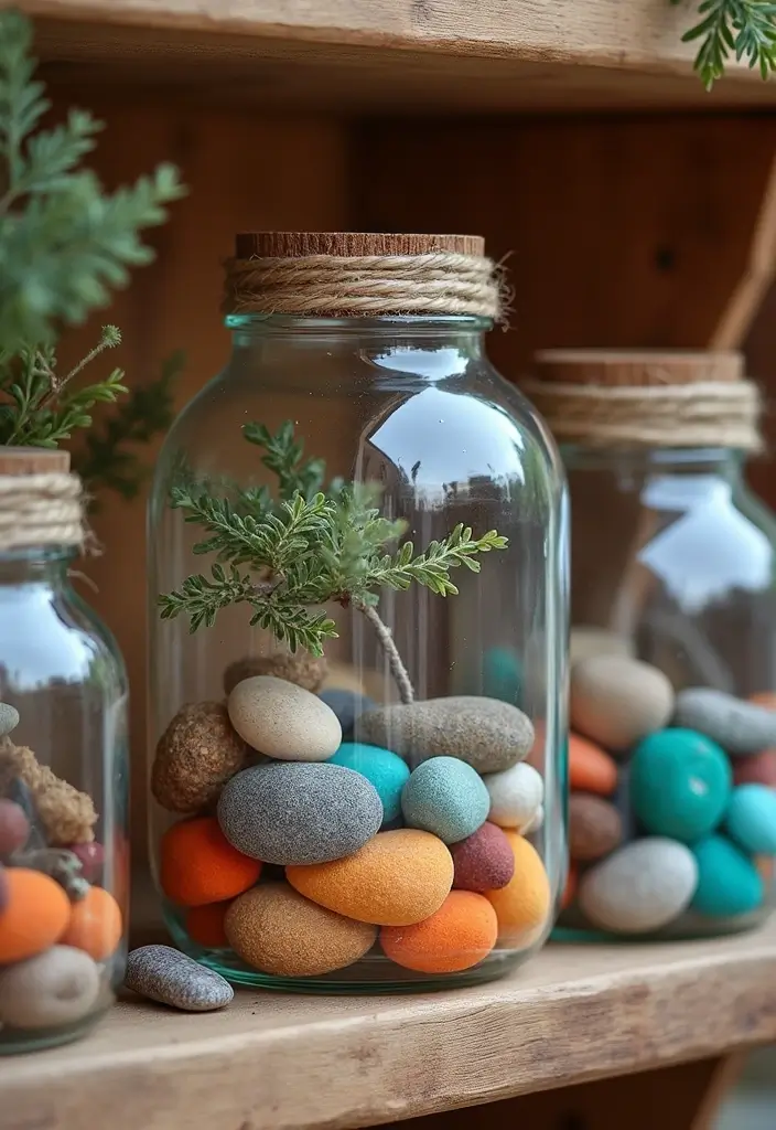 30 Home Decor DIY Ideas Creative Crafts for Every Room - 12. Decorative Jars