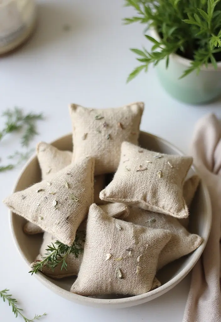 30 Home Decor DIY Ideas Creative Crafts for Every Room - 19. DIY Scented Sachets