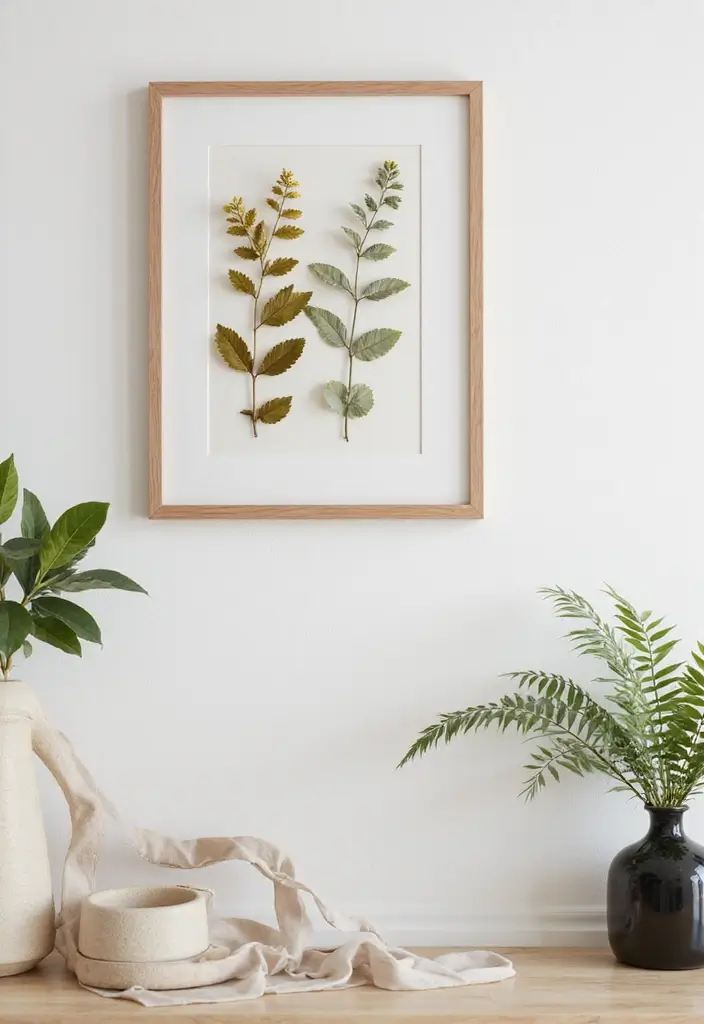 30 Home Decor DIY Ideas Creative Crafts for Every Room - 29. Nature-Inspired Wall Decor