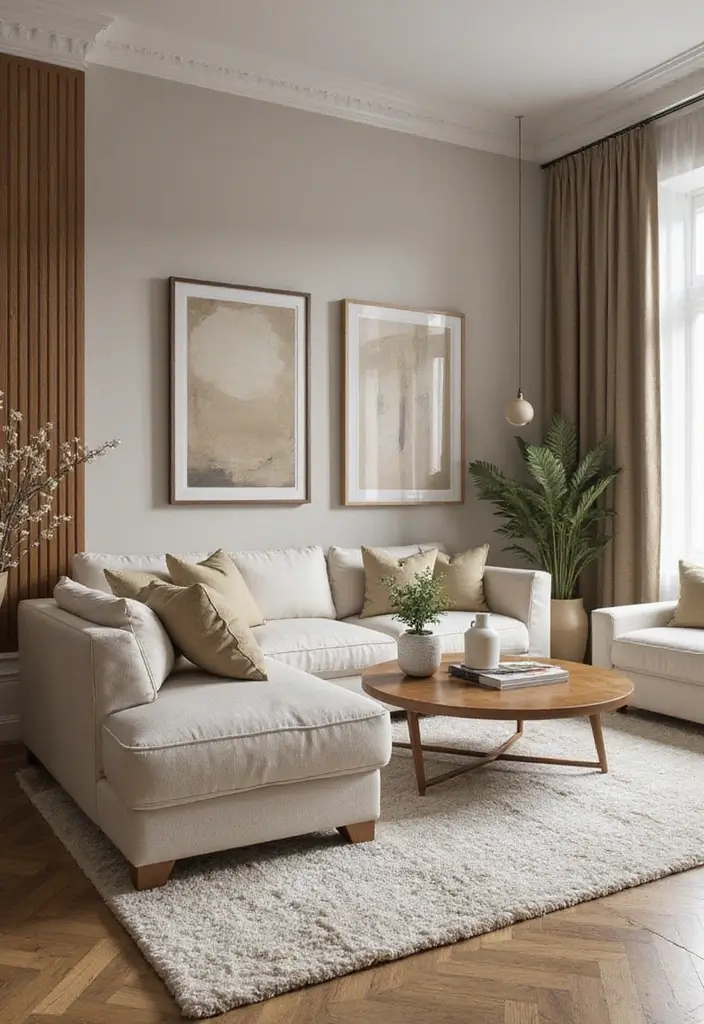 30 Home Decor Ideas Living Room Modern Interior Design You Must See - 29. Harmonious Color Coordination