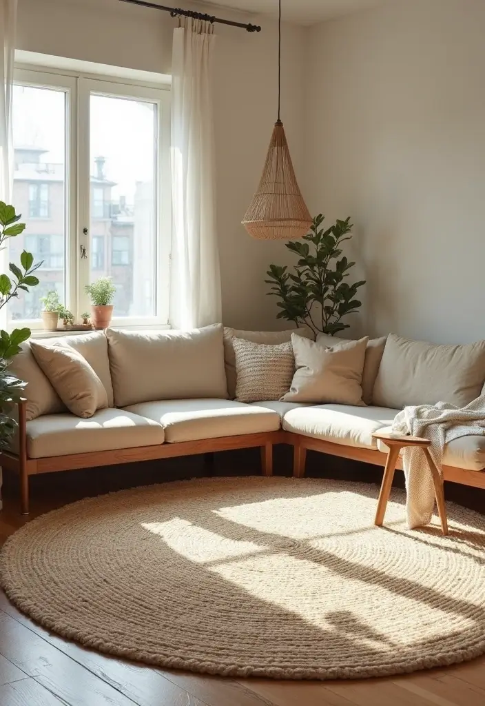 30 Home Decor Ideas Living Room Modern Interior Design You Must See - 4. Sustainable Area Rugs