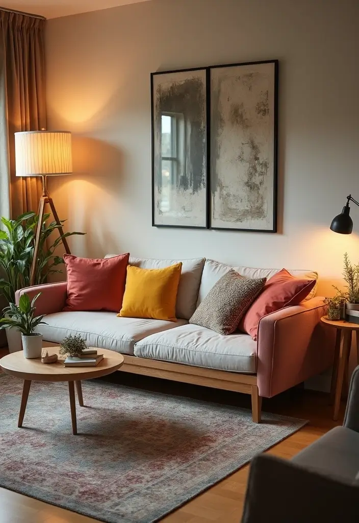 30 Home Decor Ideas Living Room Small Space Tricks That Work - 2. Multi-Functional Sofa Beds