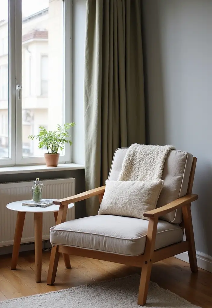30 Home Decor Ideas for Cozy Living Rooms: Sustainable Designs for Comfort Seekers - 12. Cozy Nooks for Relaxation