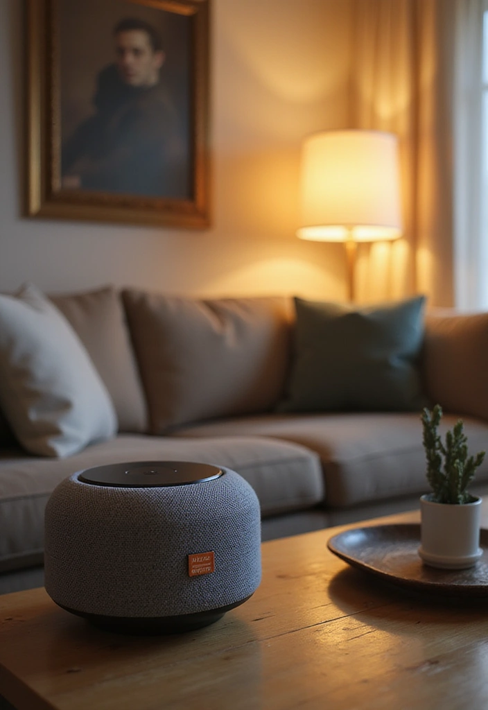 30 Home Decor Ideas for Cozy Living Rooms: Sustainable Designs for Comfort Seekers - 18. Gentle Soundscapes