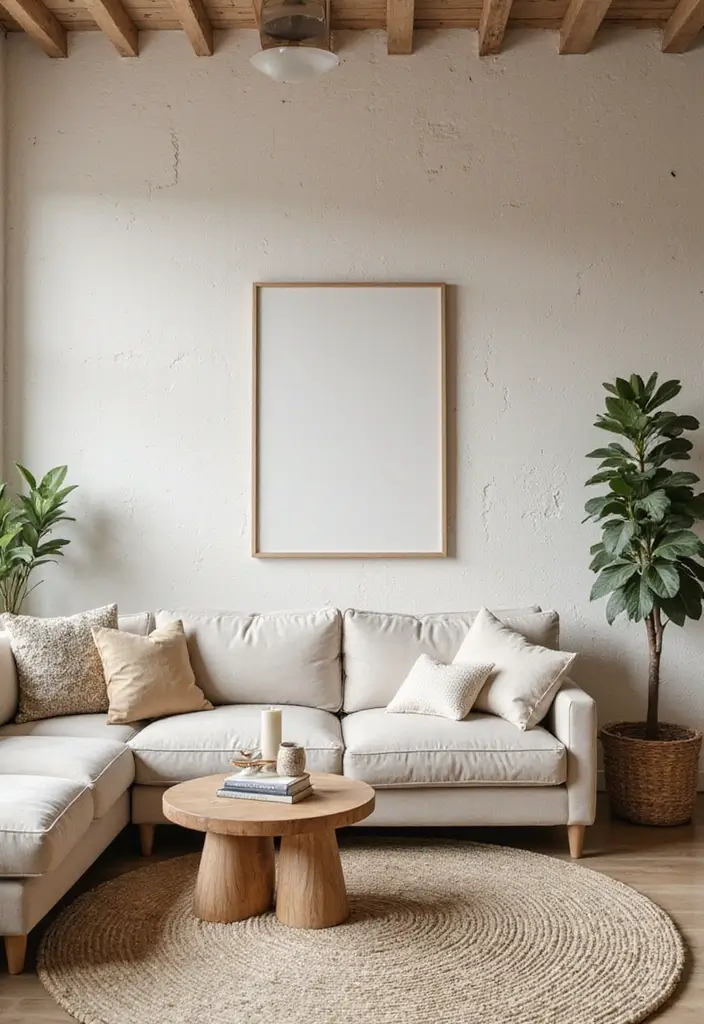 30 Home Decor Ideas for Cozy Living Rooms: Sustainable Designs for Comfort Seekers - 24. Eco-Friendly Wallpaper