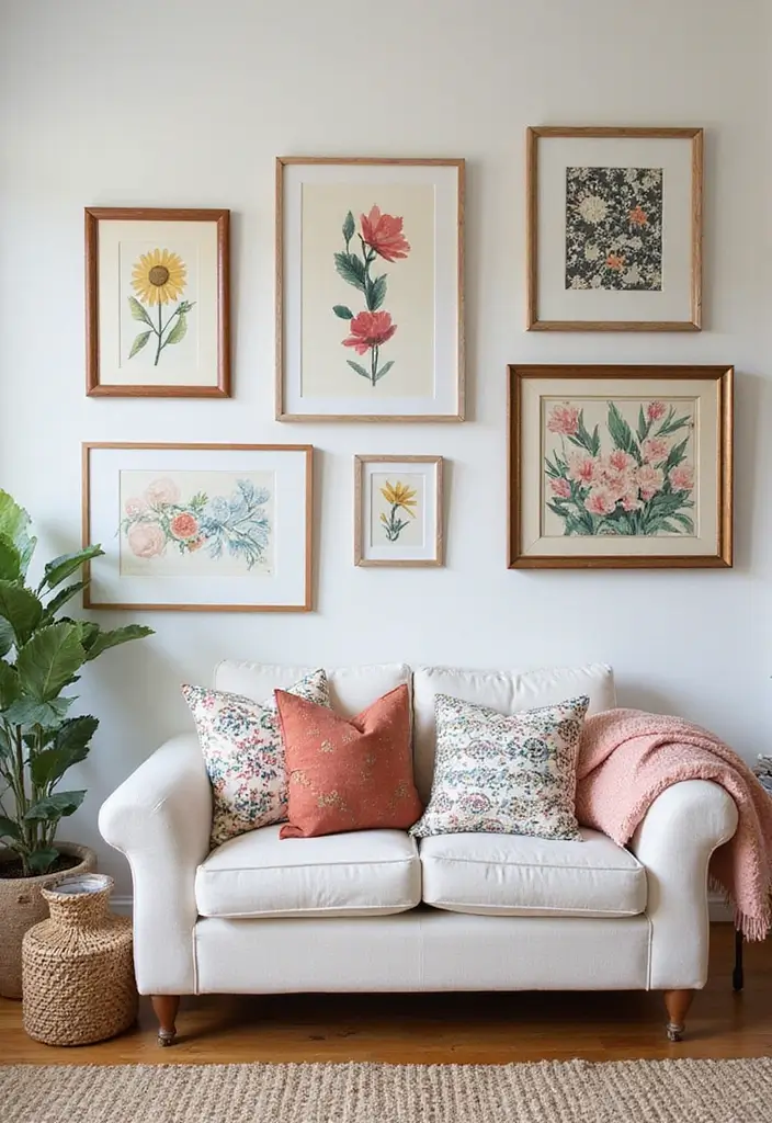 30 Home Decor Ideas on a Budget That Look High-End - 12. Budget-Friendly Artwork
