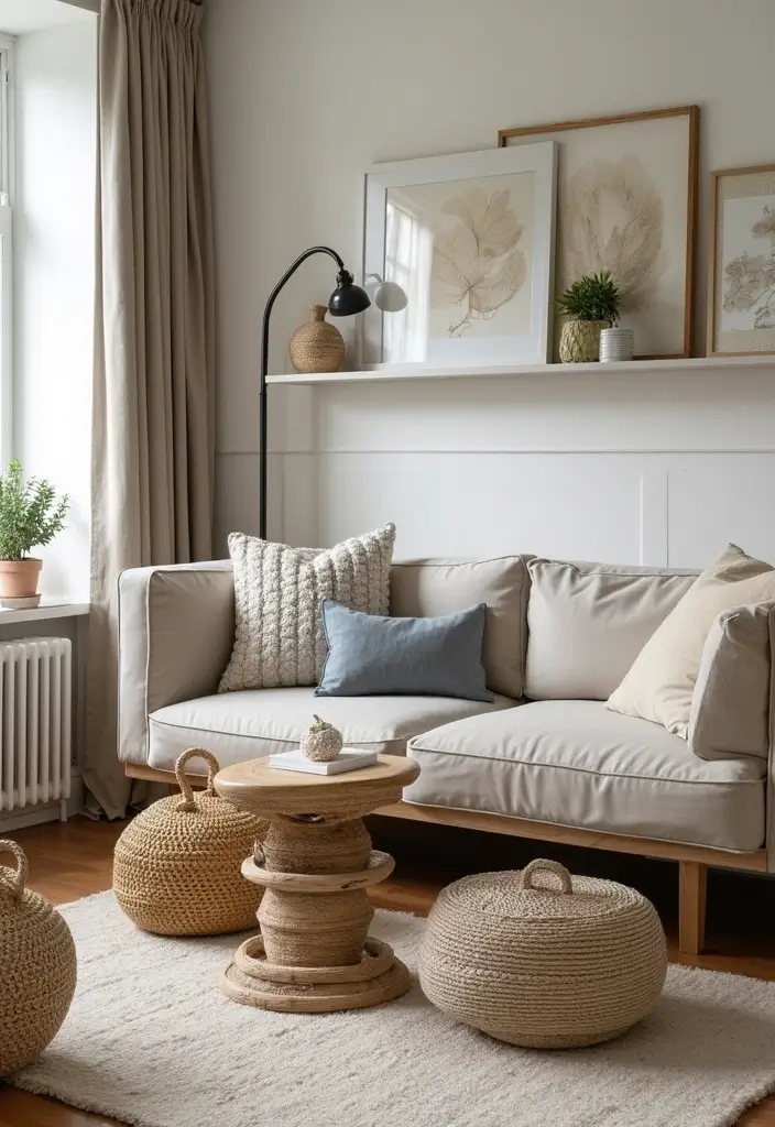 30 Home Decor Ideas on a Budget That Look High-End - 15. Smart Storage Solutions