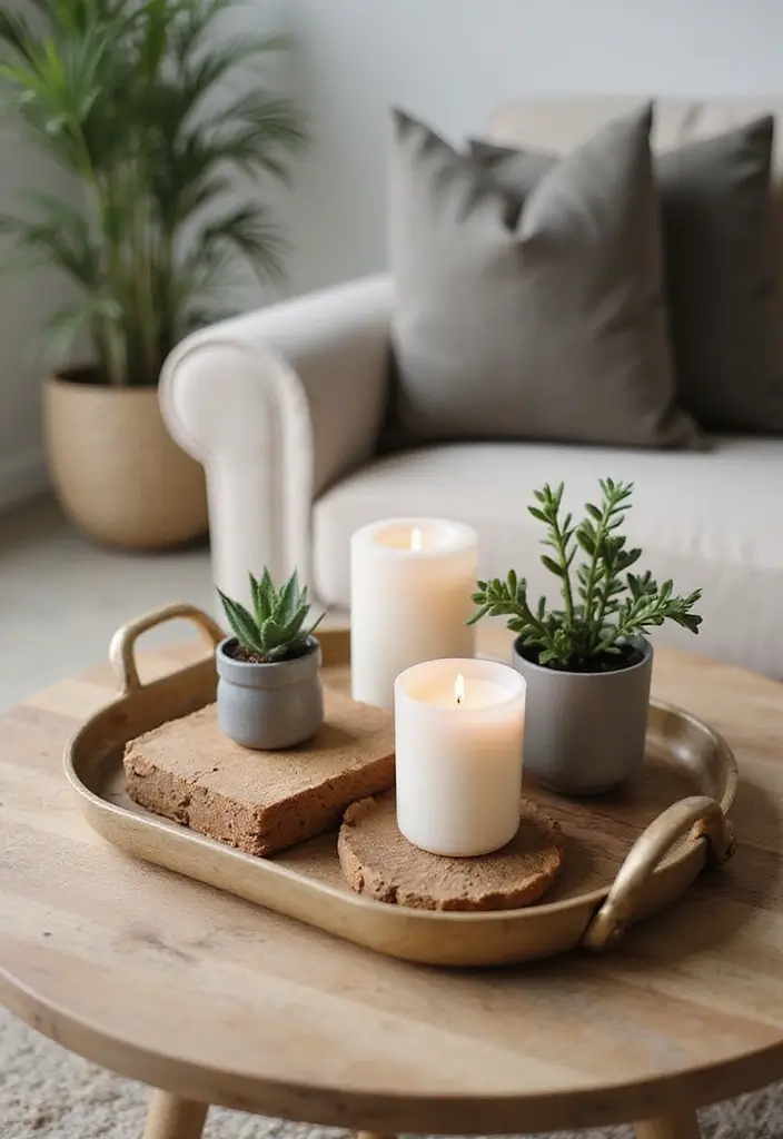 30 Home Decor Ideas on a Budget That Look High-End - 22. Decorative Trays