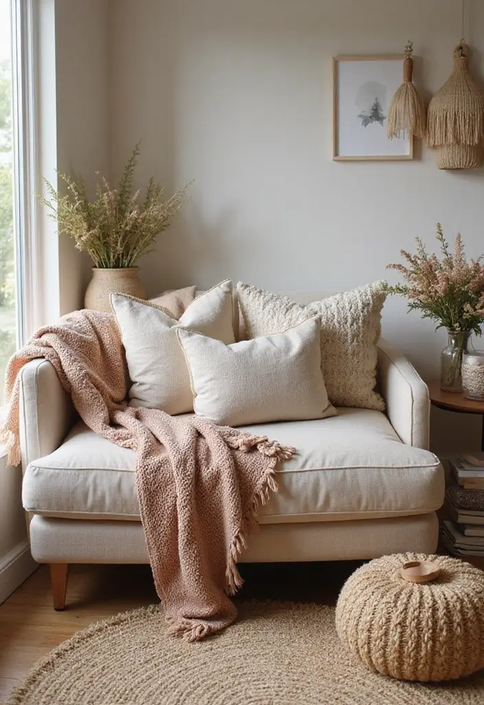 30 Home Decor Ideas on a Budget That Look High-End - 23. Layered Textiles