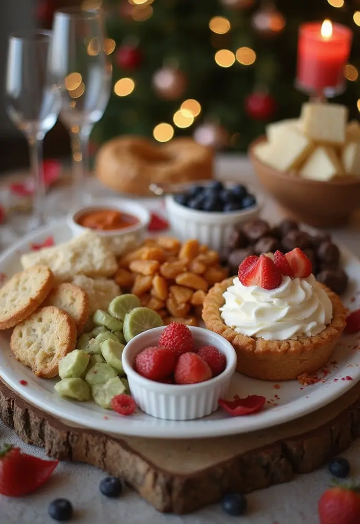 30 Romantic Date Night at Home Decor Ideas for a Cozy Evening - 14. Personalized Dessert Bar