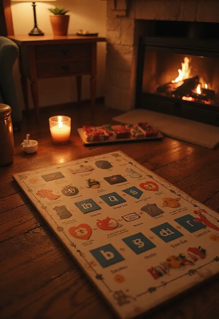 30 Romantic Date Night at Home Decor Ideas for a Cozy Evening - 20. Interactive Games