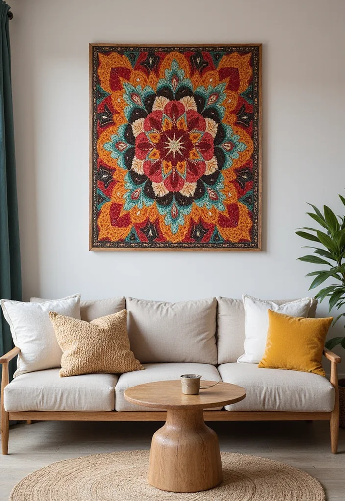 Art Pieces for Home Decor: A Curated Guide with 19 Artistic Interior Inspirations - 10. Textile Art