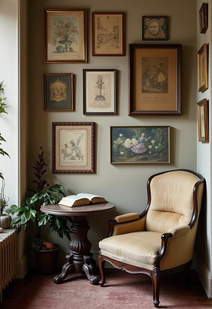 Art Pieces for Home Decor: A Curated Guide with 19 Artistic Interior Inspirations - 13. Vintage Art Finds