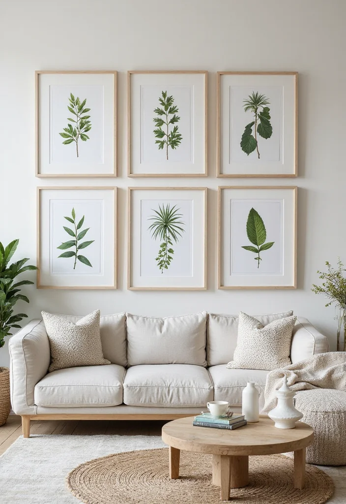 Art Pieces for Home Decor: A Curated Guide with 19 Artistic Interior Inspirations - 3. Botanical Prints