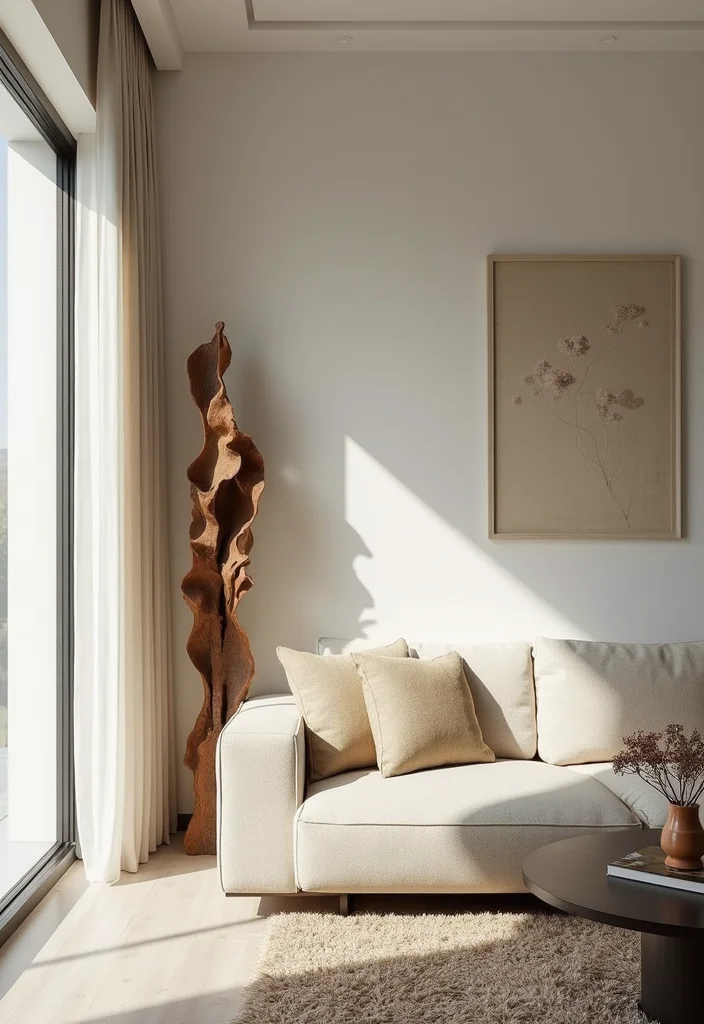 Art Pieces for Home Decor: A Curated Guide with 19 Artistic Interior Inspirations - 6. Nature-Inspired Sculptures