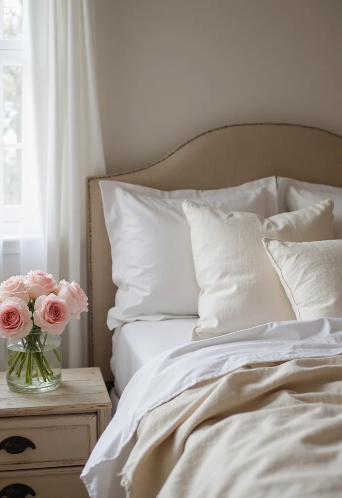 Artificial Flowers Decoration Home Decor: A Blooming Guide with 20 Lively Styling Inspirations - 8. Stylish Bedroom Highlights