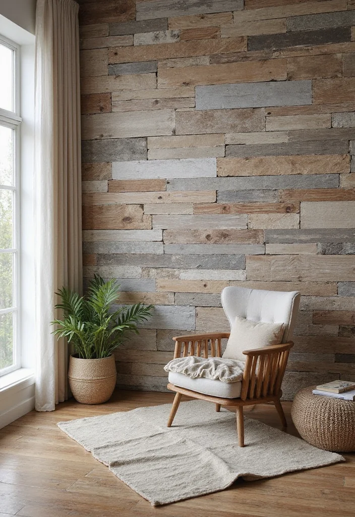 Boho Decor Ideas for the Home: A Free-Spirited Guide with 18 Warm & Whimsical Inspirations - 11. Textured Wall Treatments