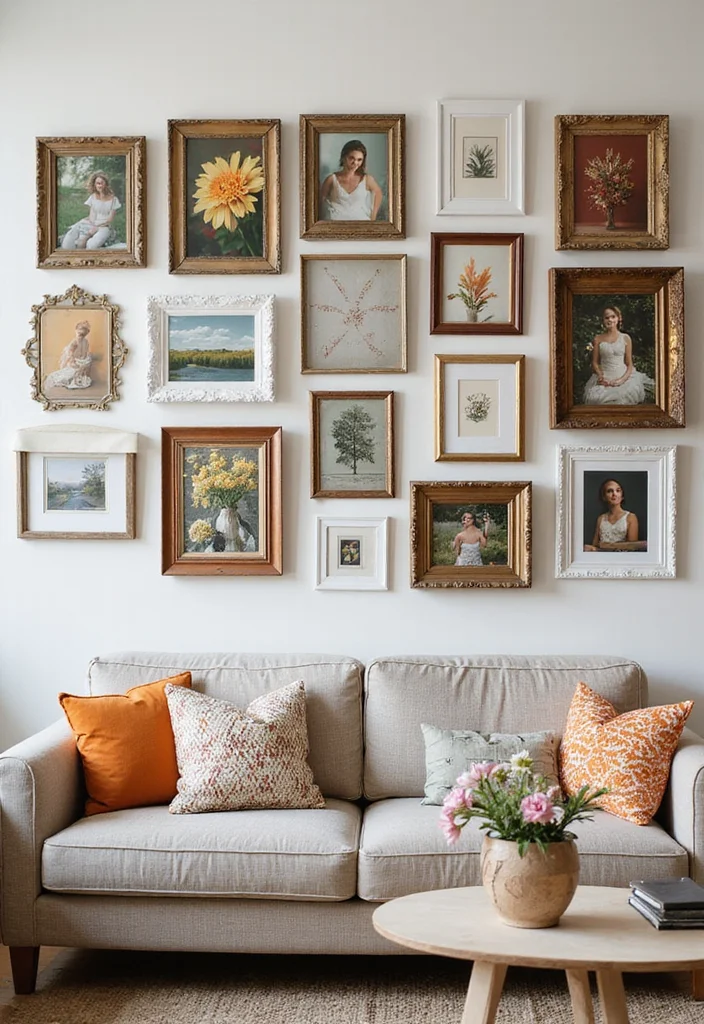 Cheap DIY Home Decor Easy Creative: A Savvy Guide with 17 Simple Crafting Inspirations - 14. DIY Photo Frame Collage