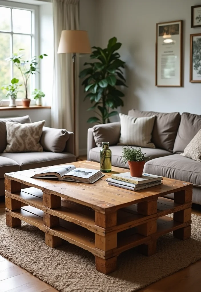 Cheap DIY Home Decor Easy Creative: A Savvy Guide with 17 Simple Crafting Inspirations - 4. DIY Pallet Furniture