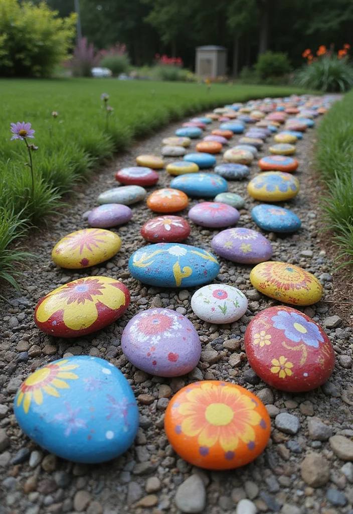 Crafts for Adults Home Decor: A Stylish Guide with 20 Sophisticated DIY Inspirations - 16. Painted Rocks