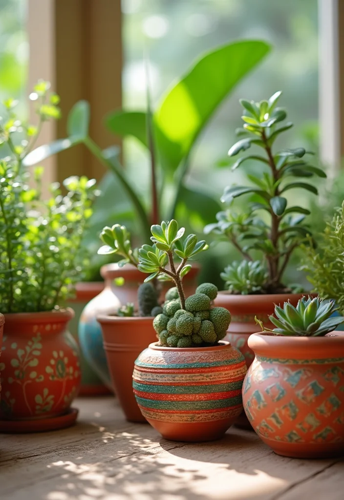 Crafts for Adults Home Decor: A Stylish Guide with 20 Sophisticated DIY Inspirations - 2. Terracotta Pot Art