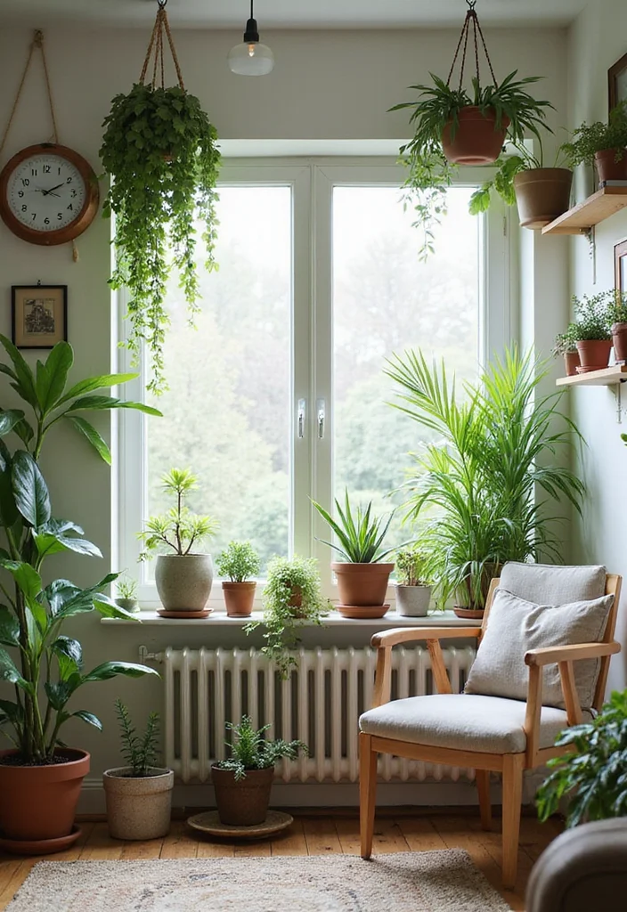 Cute Home Decor Ideas Living Room: A Delightful Guide with 18 Cozy & Charming Inspirations - 4. Charming Indoor Plants