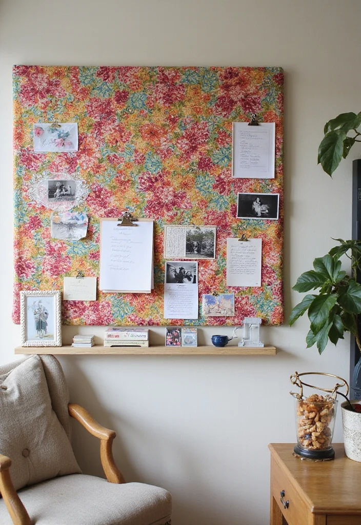 DIY Crafts for Home Decor: A Creative Guide with 17 Easy Handmade Inspirations - 10. Customizable Bulletin Boards