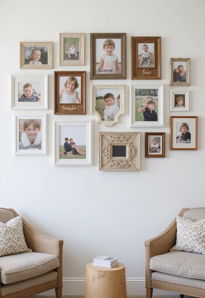 DIY Creative Crafts Home Decor: A Handmade Guide with 17 Charming Craft Inspirations - 8. Personalized Picture Frames