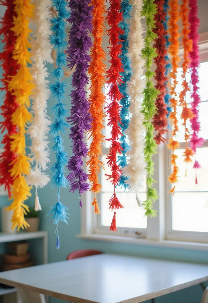 DIY Home Decor Dollar Store: A Creative Guide with 17 Budget-Friendly Craft Inspirations - 7. Decorative Garlands