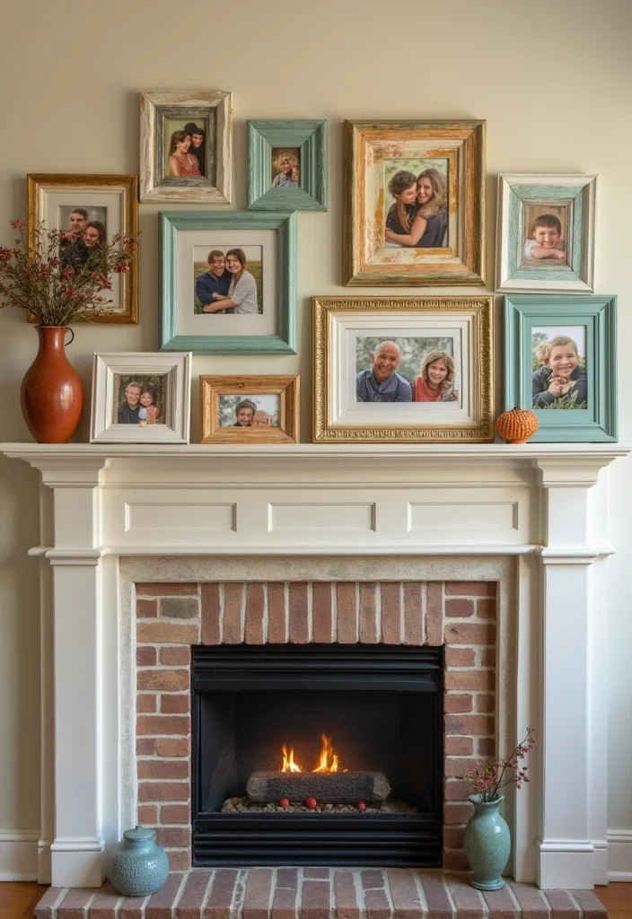 DIY Home Decor Easy Creative: A Simple Guide with 20 Beginner-Friendly Craft Inspirations - 7. Hand-Painted Picture Frames