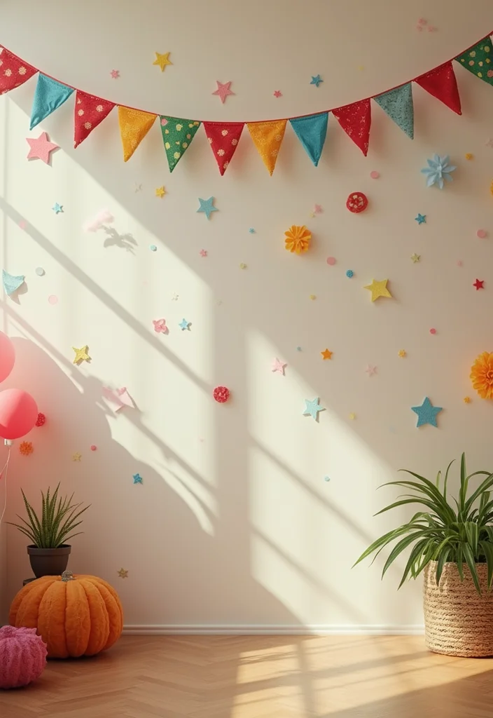 DIY Home Decor Easy Creative: A Simple Guide with 20 Beginner-Friendly Craft Inspirations - 9. DIY Fabric Banners