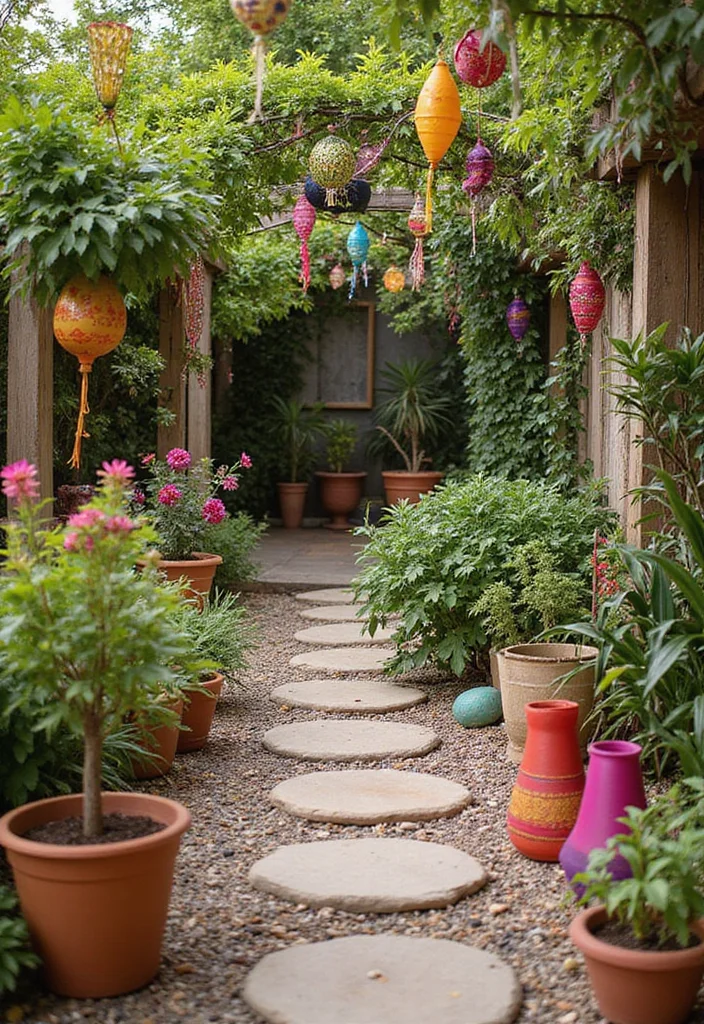 DIY Mehendi Decor Ideas at Home: A Traditional Guide with 19 Colorful Celebration Inspirations - 16. Mehendi Inspired Garden Decor