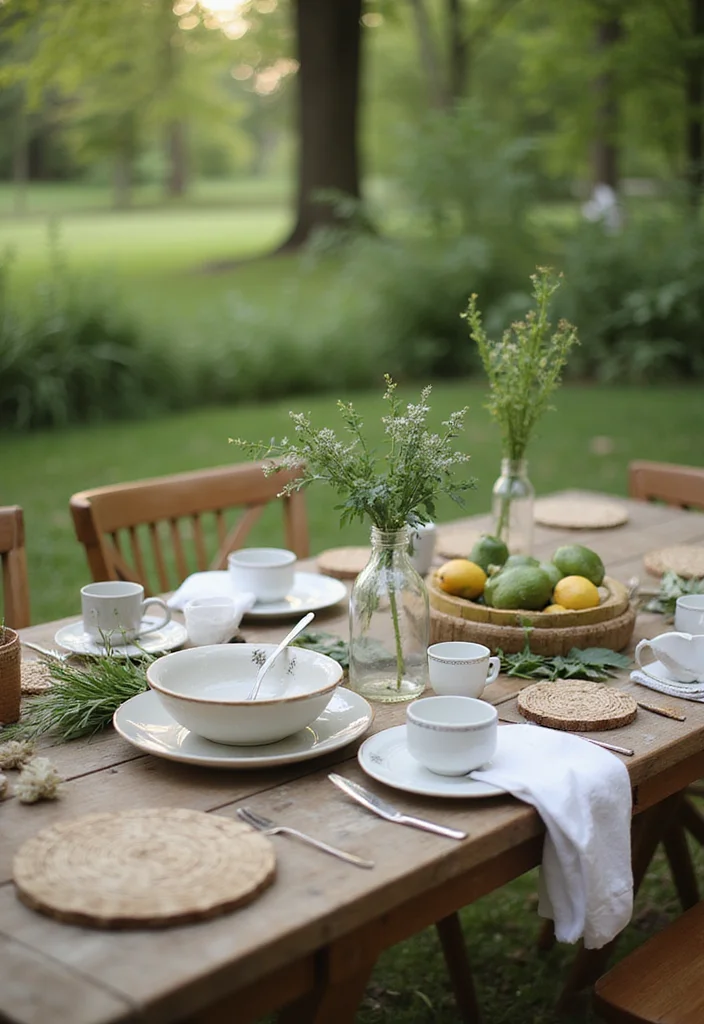 Dining Table Decor Indian Home: A Cultural Guide with 20 Elegant Dining Inspirations - 15. Eco-friendly Dinnerware