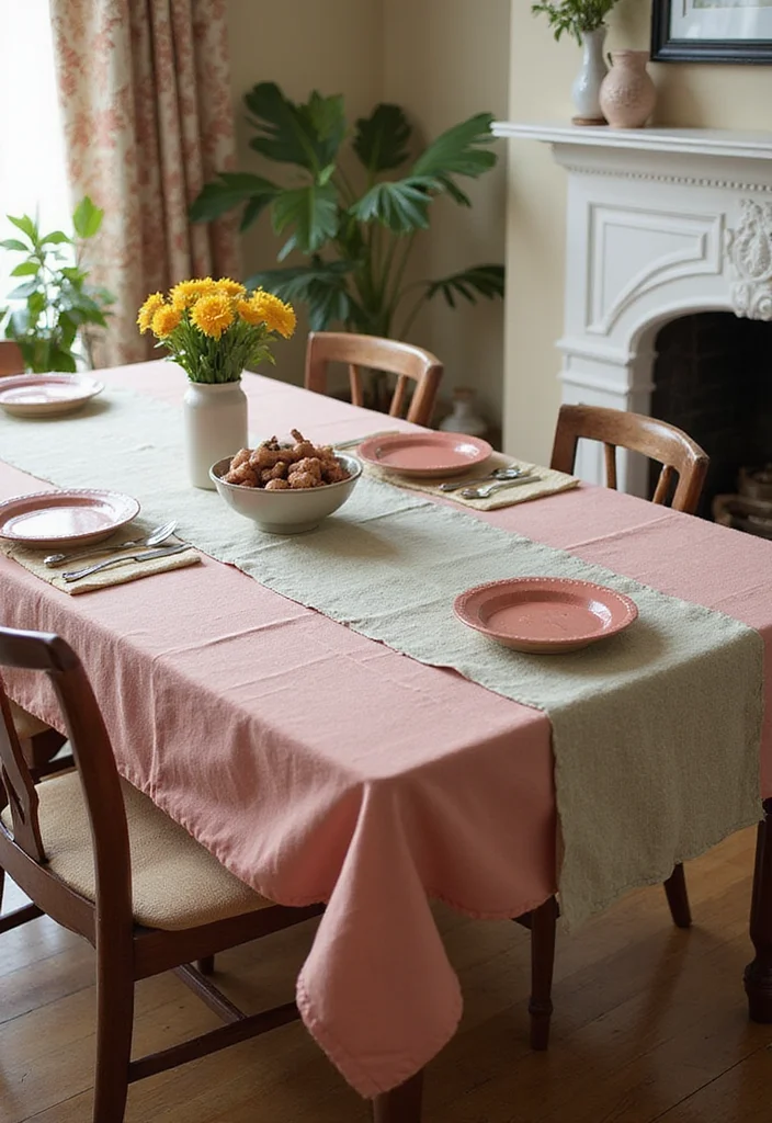 Dining Table Decor Indian Home: A Cultural Guide with 20 Elegant Dining Inspirations - 5. Layered Textiles