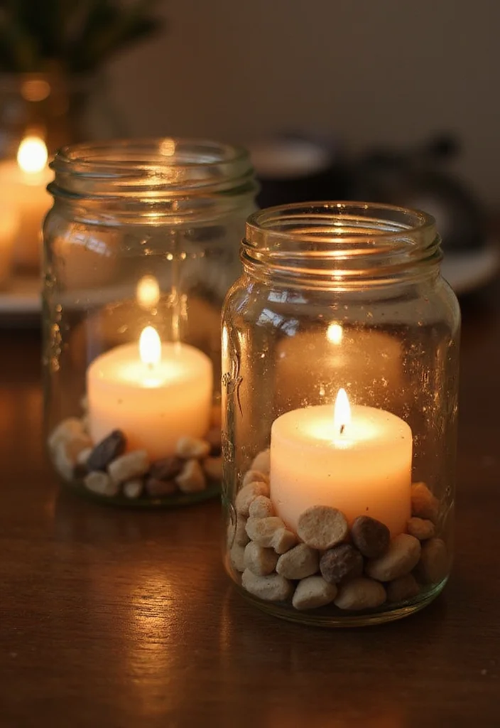 Dollar Tree DIY Home Decor: A Budget-Smart Guide with 19 Simple Crafting Inspirations - 3. Chic Candle Holders