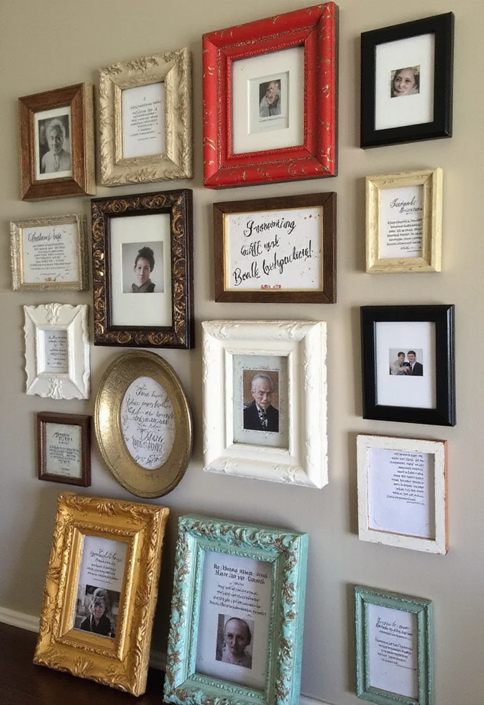 Dollar Tree DIY Home Decor: A Budget-Smart Guide with 19 Simple Crafting Inspirations - 5. Upcycled Picture Frames