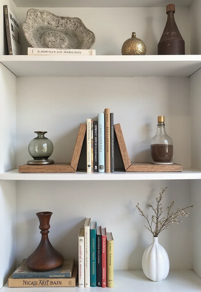 Dollar Tree Home Decor Ideas DIY: A Budget-Friendly Guide with 17 Creative Styling Inspirations - 14. Creative Bookends