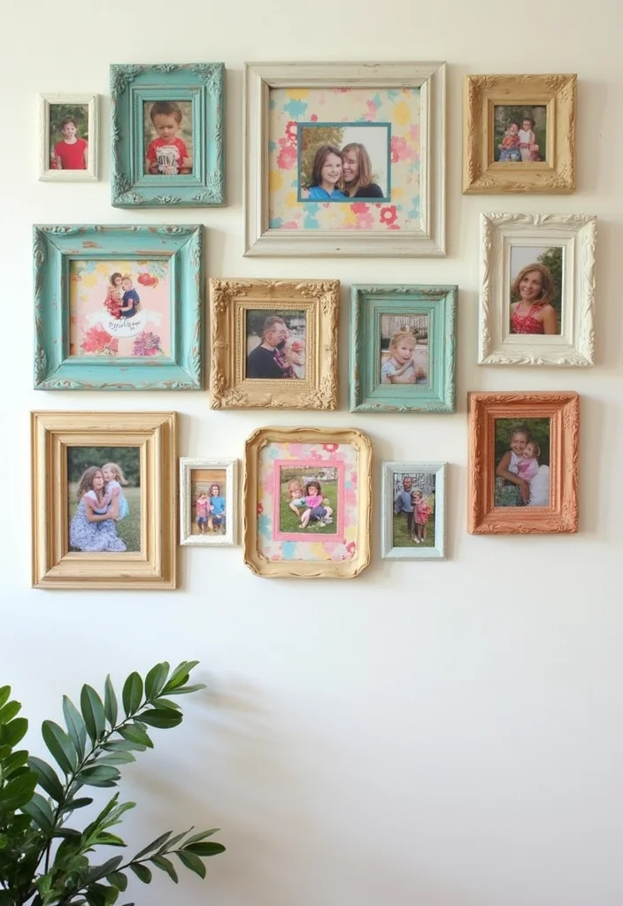 Dollar Tree Home Decor Ideas DIY: A Budget-Friendly Guide with 17 Creative Styling Inspirations - 5. Upcycled Picture Frames