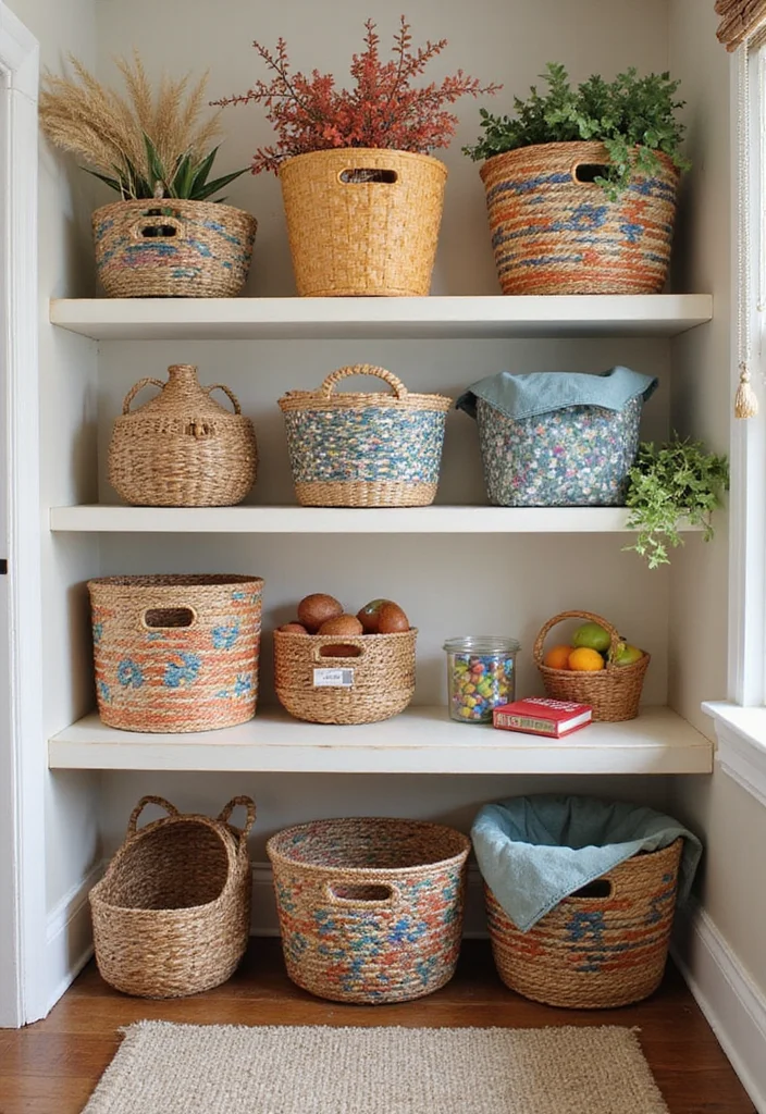 Dollar Tree Home Decor Ideas DIY: A Budget-Friendly Guide with 17 Creative Styling Inspirations - 6. Clever Storage Solutions