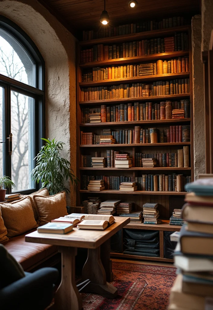 Goodwill Finds Thrifting Home Decor: A Treasure-Hunt Guide with 18 Upcycled Inspirations - 7. Vintage Books: Beyond Reading