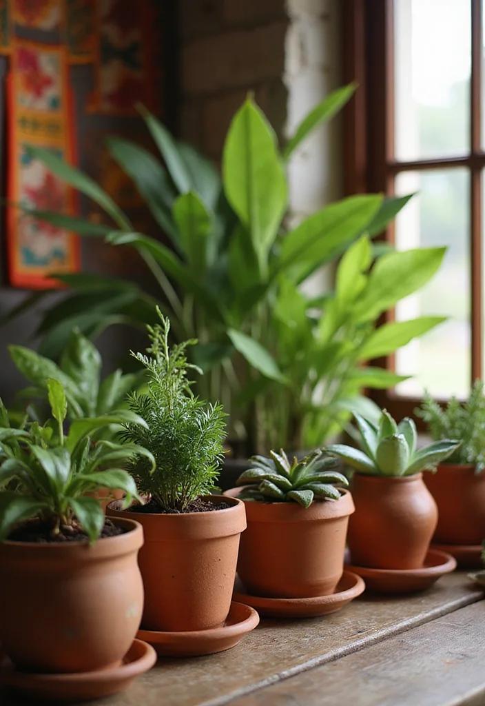 Home Decor Gifts for Diwali: A Festive Guide with 17 Thoughtful Gifting Inspirations - 11. Terracotta Pots with Plants