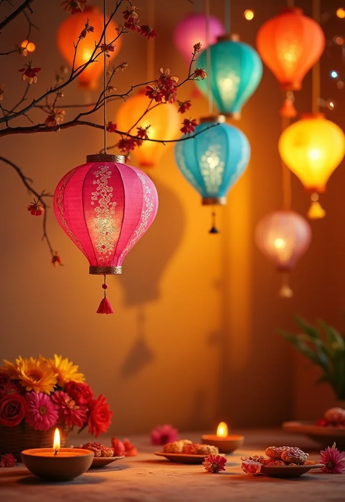 Home Decor Gifts for Diwali: A Festive Guide with 17 Thoughtful Gifting Inspirations - 2. Recycled Paper Lanterns