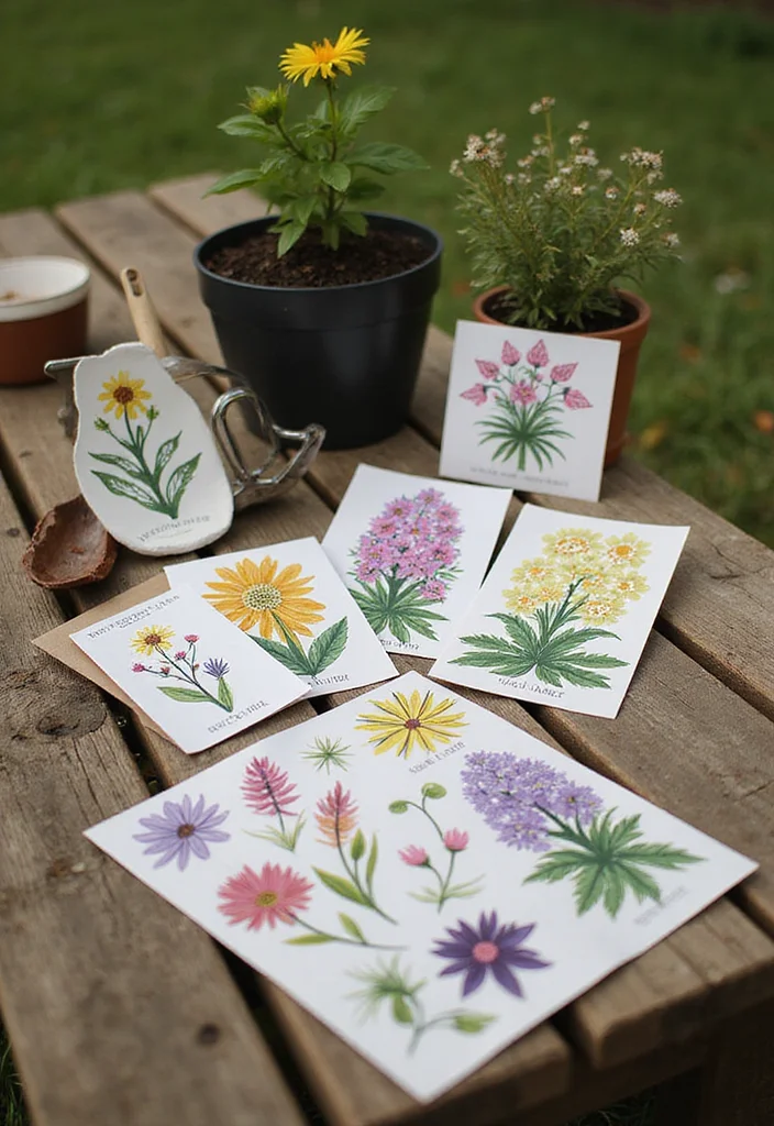 Home Decor Gifts for Diwali: A Festive Guide with 17 Thoughtful Gifting Inspirations - 4. Plantable Seed Paper Decor