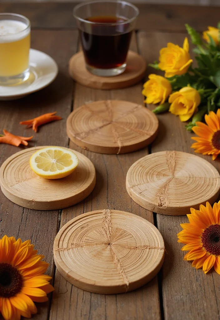 Home Decor Gifts for Diwali: A Festive Guide with 17 Thoughtful Gifting Inspirations - 8. Bamboo Coasters